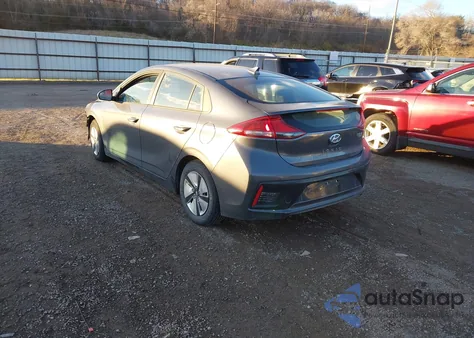 2019 Hyundai Ioniq Hybrid Blue from USA, damaged, VIN KMHC65LC3KU113964